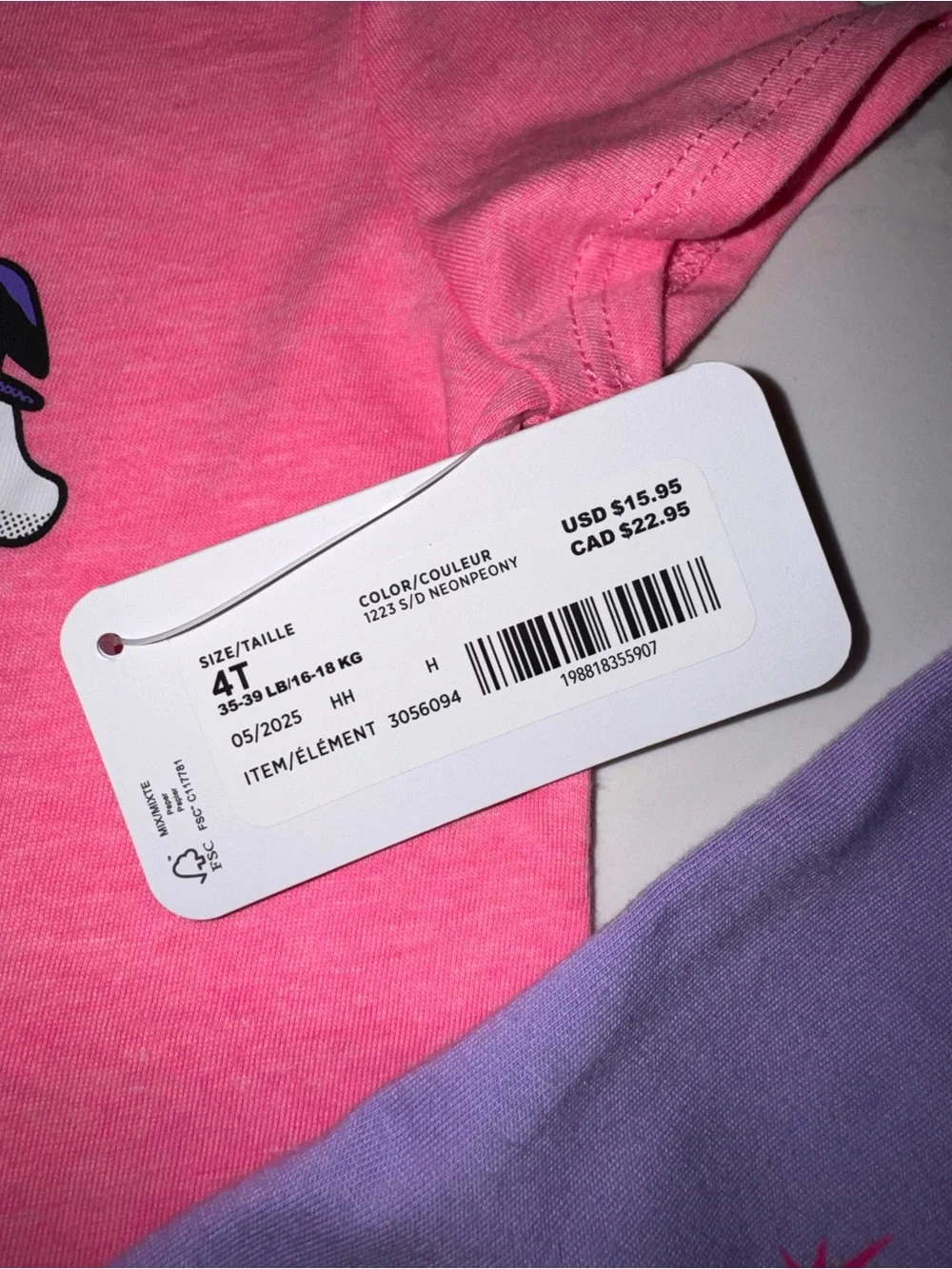 The Children's Place Hello Kitty Girls Halloween T-Shirts Size 4
